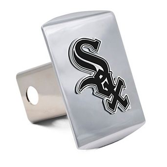 WinCraft Chicago White Sox Premium Metal Chrome Universal Hitch Cover