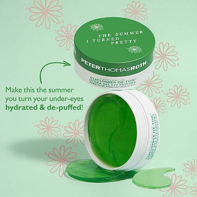 The Summer I Turned Pretty x Peter Thomas Roth Mini Cucumber De-Tox Hydra-Gel Eye Patches