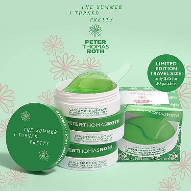 The Summer I Turned Pretty x Peter Thomas Roth Mini Cucumber De-Tox Hydra-Gel Eye Patches