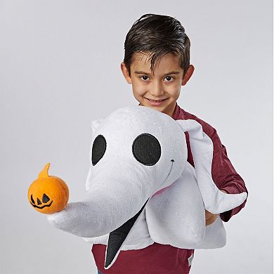 Pillow Pets Zero Soft Plush Halloween Elephant with Pumpkin