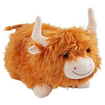 Pillow Pets Jumbo Highland Cow Soft Plush Toy