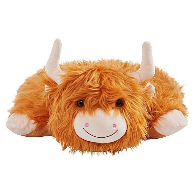 Pillow Pets Jumbo Highland Cow Soft Plush Toy