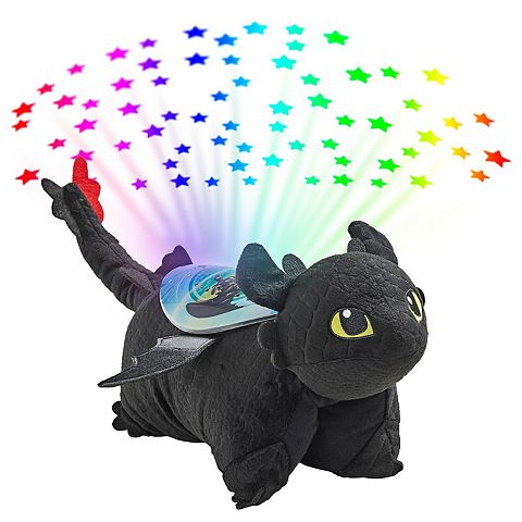 Детские мягкие игрушки Pillow Pets Toothless Soft Plush Night Light Toy