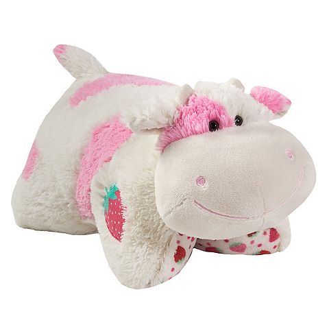 Детские мягкие игрушки Pillow Pets Strawberry Cow Large Plush Toy