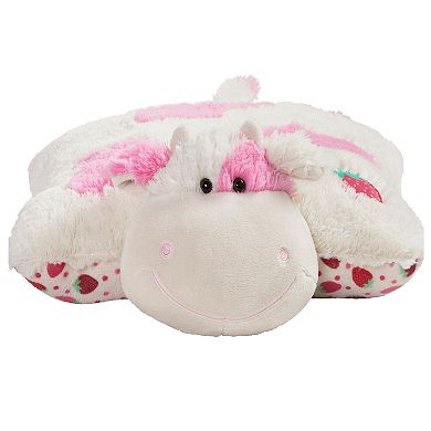 Pillow Pets Jumbo Strawberry Cow Plush Toy