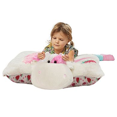 Pillow Pets Jumbo Strawberry Cow Plush Toy