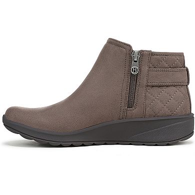 LifeStride Gaze Women's Microfiber Zip Short Boots