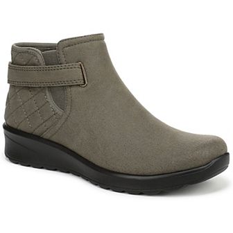 LifeStride Gaze Women's Microfiber Zip Short Boots