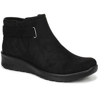 LifeStride Gaze Women's Microfiber Zip Short Boots