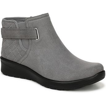 LifeStride Gaze Women's Microfiber Zip Short Boots