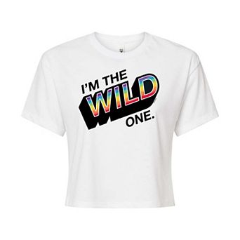 Juniors' UNO I'm The Wild One Cropped Tee