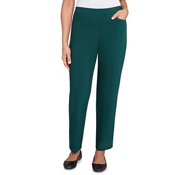 Women's Alfred Dunner Allure Fitted Stretch Short Length Pants