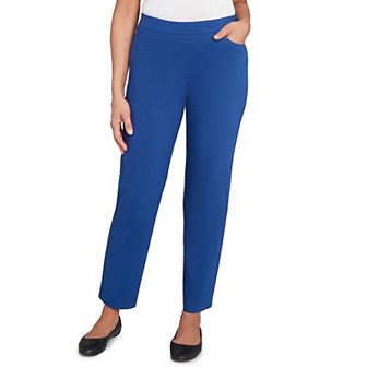 Women's Alfred Dunner Allure Fitted Stretch Medium Length Pants