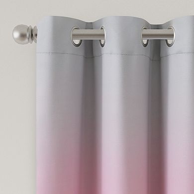 Awesome Home Ombre Set of 2 Room Darkening Window Curtain Panels