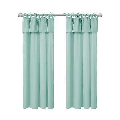 Awesome Home Sonoma Goods For Life® Recycled Cotton Blend Ruffle Tie Set of 2 Curtain Panels