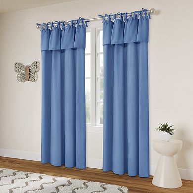 Awesome Home Sonoma Goods For Life® Recycled Cotton Blend Ruffle Tie Set of 2 Curtain Panels