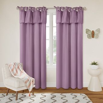 Awesome Home Sonoma Goods For Life® Recycled Cotton Blend Ruffle Tie Set of 2 Curtain Panels