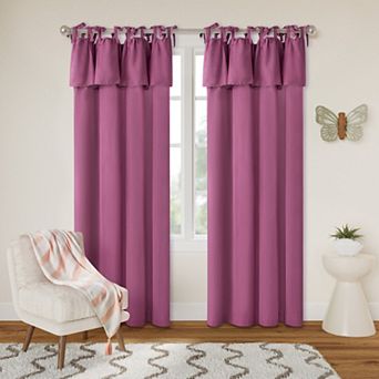 Awesome Home Sonoma Goods For Life® Recycled Cotton Blend Ruffle Tie Set of 2 Curtain Panels