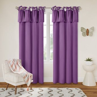 Awesome Home Sonoma Goods For Life® Recycled Cotton Blend Ruffle Tie Set of 2 Curtain Panels