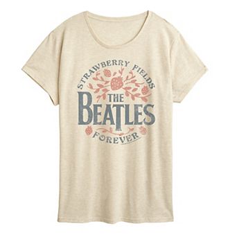 Women's The Beatles Strawberry Fields Forever Graphic Tee