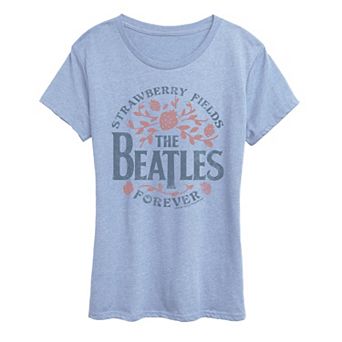 Women's The Beatles Strawberry Fields Forever Graphic Tee