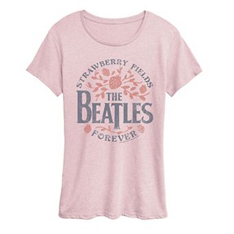 Women's The Beatles Strawberry Fields Forever Graphic Tee