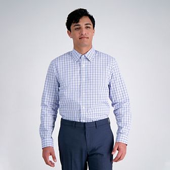 Men's Haggar® Premium Comfort Slim Fit Dress Shirt