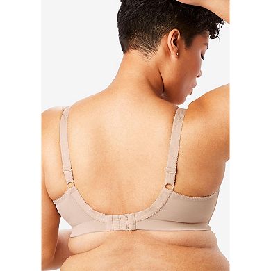 Goddess Women's Plus Size Keira Satin Wireless Bra