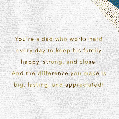 Hallmark Difference You Make Father's Day Card