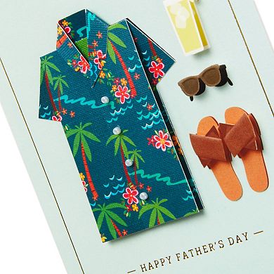 Hallmark Hawaiian Shirt Signature Father's Day Card