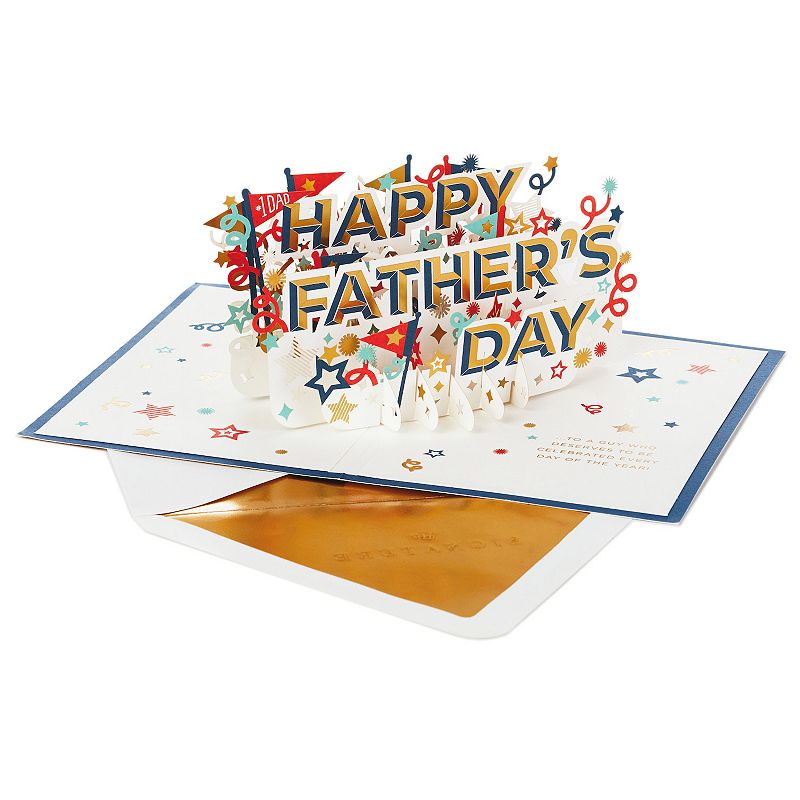 UPC 726528405294 product image for Hallmark Signature Pop-Up Celebrating You Father's Day Card, Celebrate You | upcitemdb.com