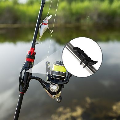 Fishing Hook Keeper, Fishing Rod Hook Keeper, Quick Installation Hook Holder for Fishing Rod, 1 Set