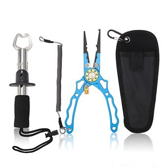 Fishing Pliers, Fishing Pliers for Saltwater, Muti-Function Hook Remover and Split Ring Pliers 1 Set