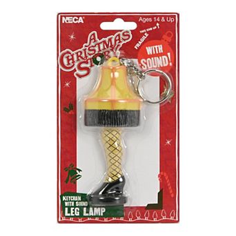 A Christmas Story Leg Lamp Keychain with Sound