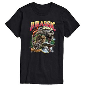 Big & Tall Jurassic World Rebirth Bootleg Graphic Tee