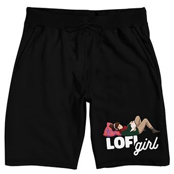 Men's Lofi Girl Pajama Shorts