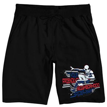 Men's Friendly Marvel Spider-Man Pajama Shorts
