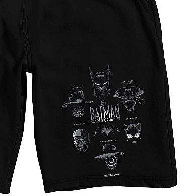 Men's DC Comics Batman Crusader Pajama Shorts