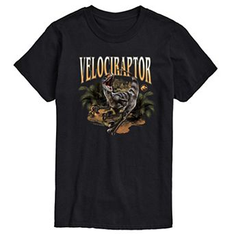 Big & Tall Jurassic World Rebirth Velociraptor Graphic Tee