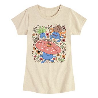 Girls 7-16 Pokemon Vileplume Family Graphic Tee