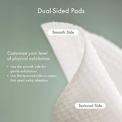 Gentle Reset Daily Exfoliating Pads to Smooth + Minimize Pores with AHAs