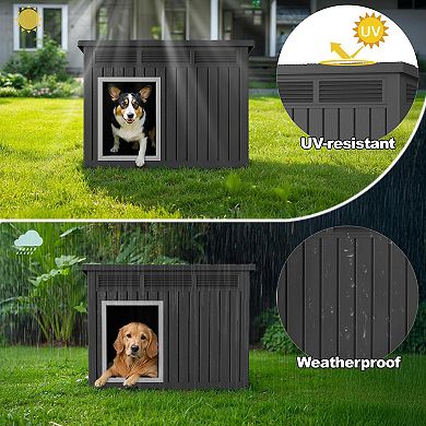 Modern Durable Weather Resistant Pet House for Medium Dogs