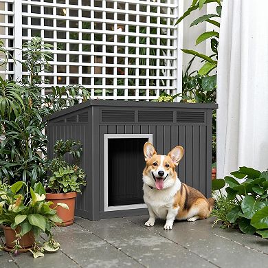 Modern Durable Weather Resistant Pet House for Medium Dogs