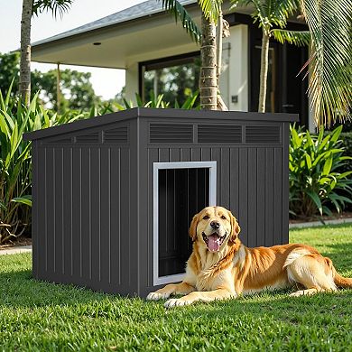 Modern Durable Weather Resistant Pet House for Medium Dogs