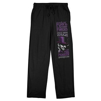 Men's DC Comics The Penguin "Fowl Feathery Friend" Pajama Pants