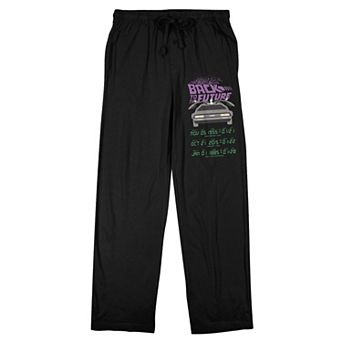 Men's Back To The Future Pajama Pants