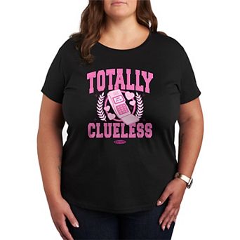 Plus Size Clueless Totally Clueless Graphic Tee