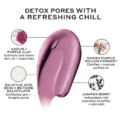 Violet Ice Cold Plunge Pore Clay Mask