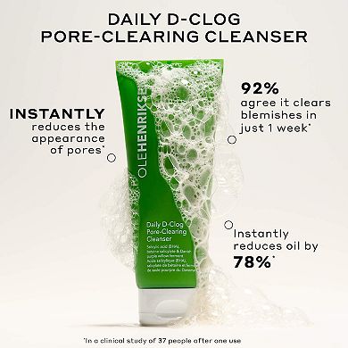 Daily D-Clog Pore-Clearing Salicylic Acid Cleanser