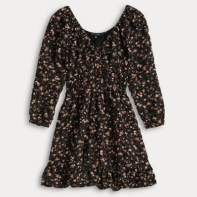 Juniors' Liberty Love V-Neck Dress